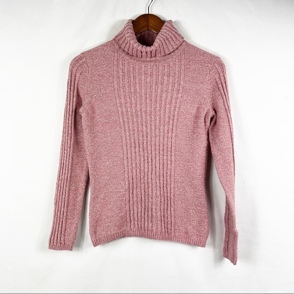 Sundance | Sweaters | Sundance Pink Rose Turtleneck Sweater In Size Petite  Xs | Poshmark